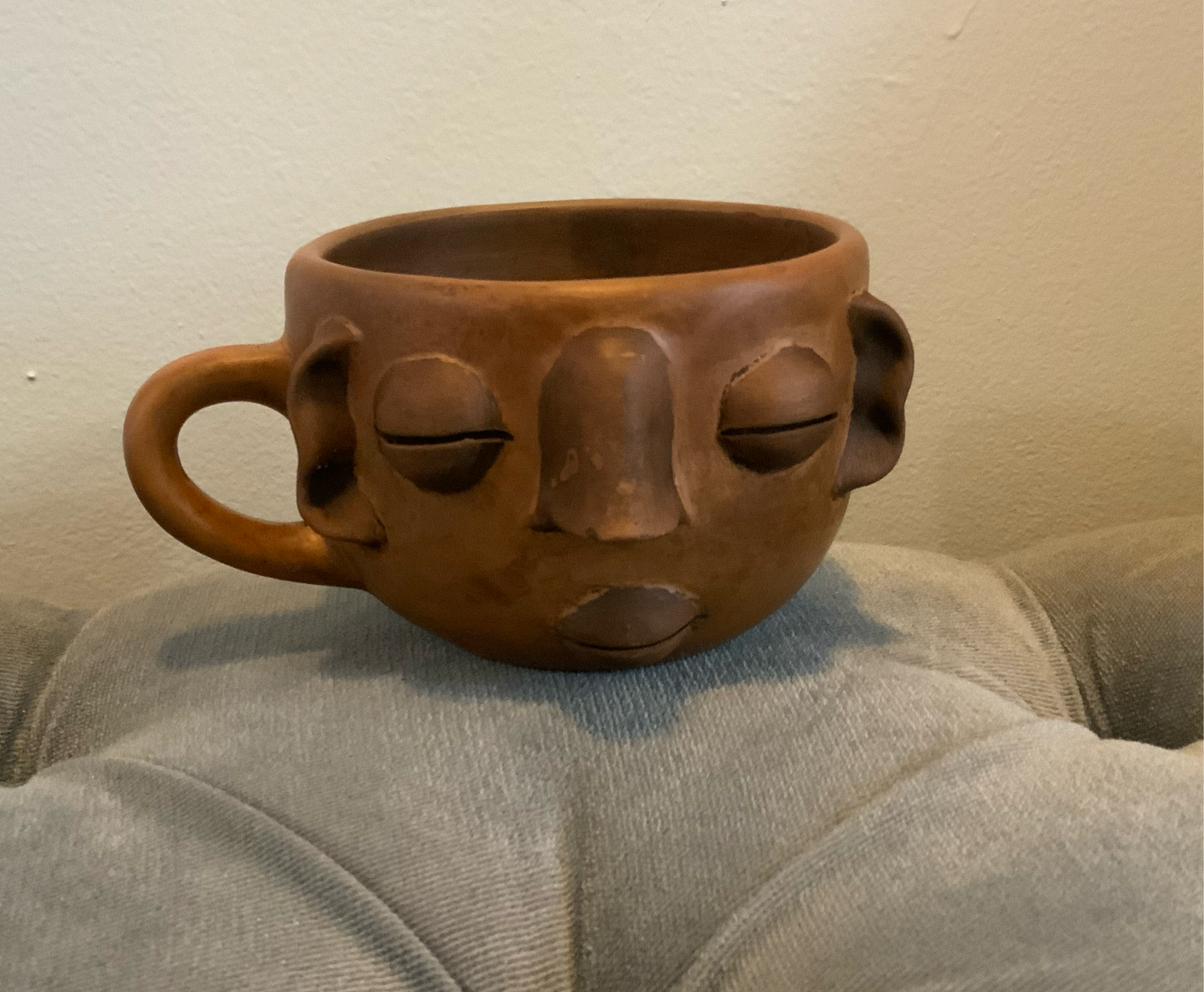 café de ollo mexican face coffee mug