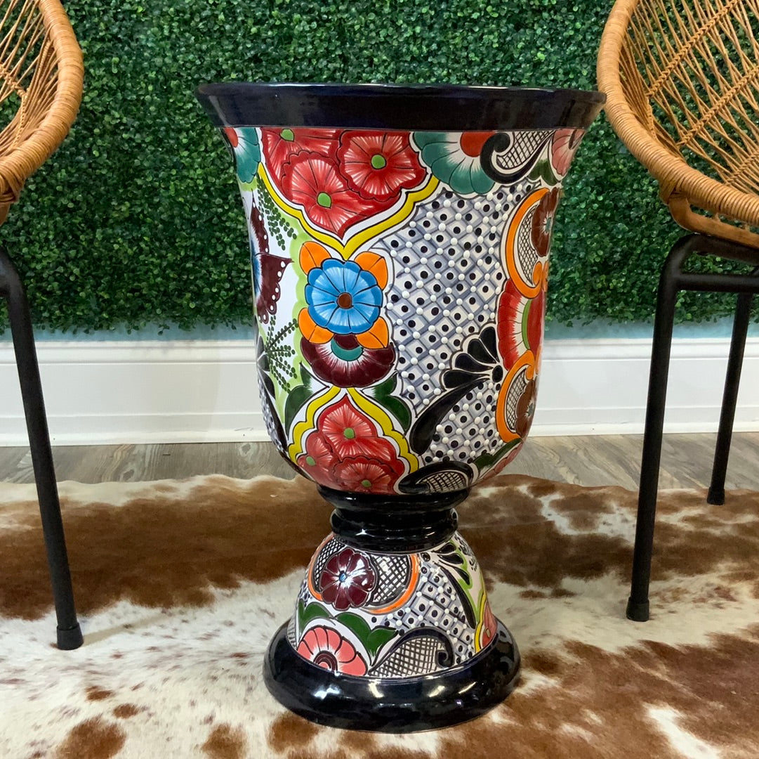 XL Talavera Flower Pot