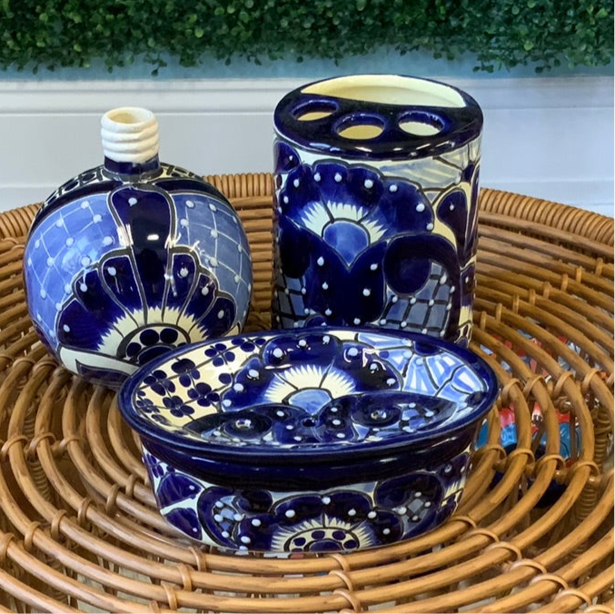 Talavera Bathroom Set