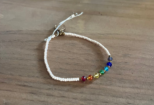 Evil eye beaded bracelet