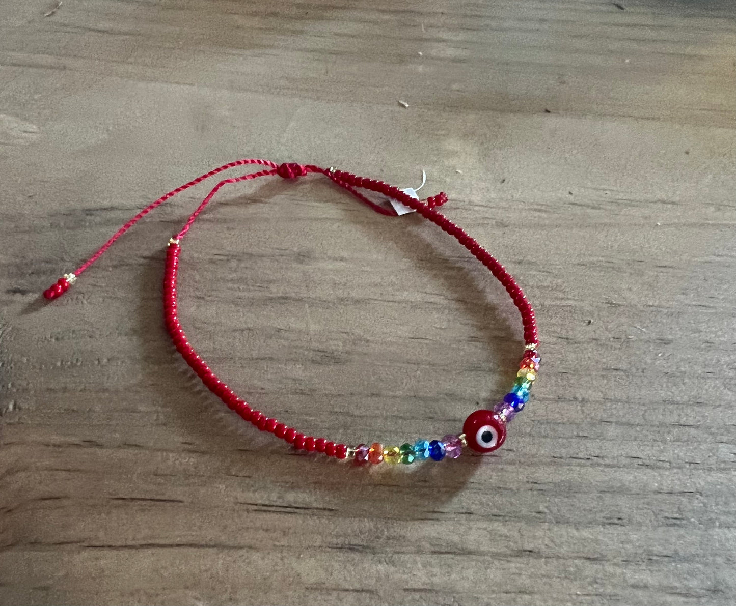 Evil eye beaded bracelet