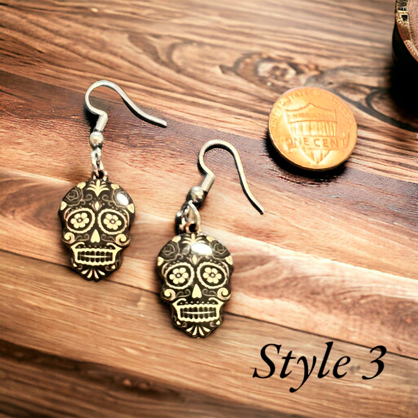 Aretes de Madera, wood earrings