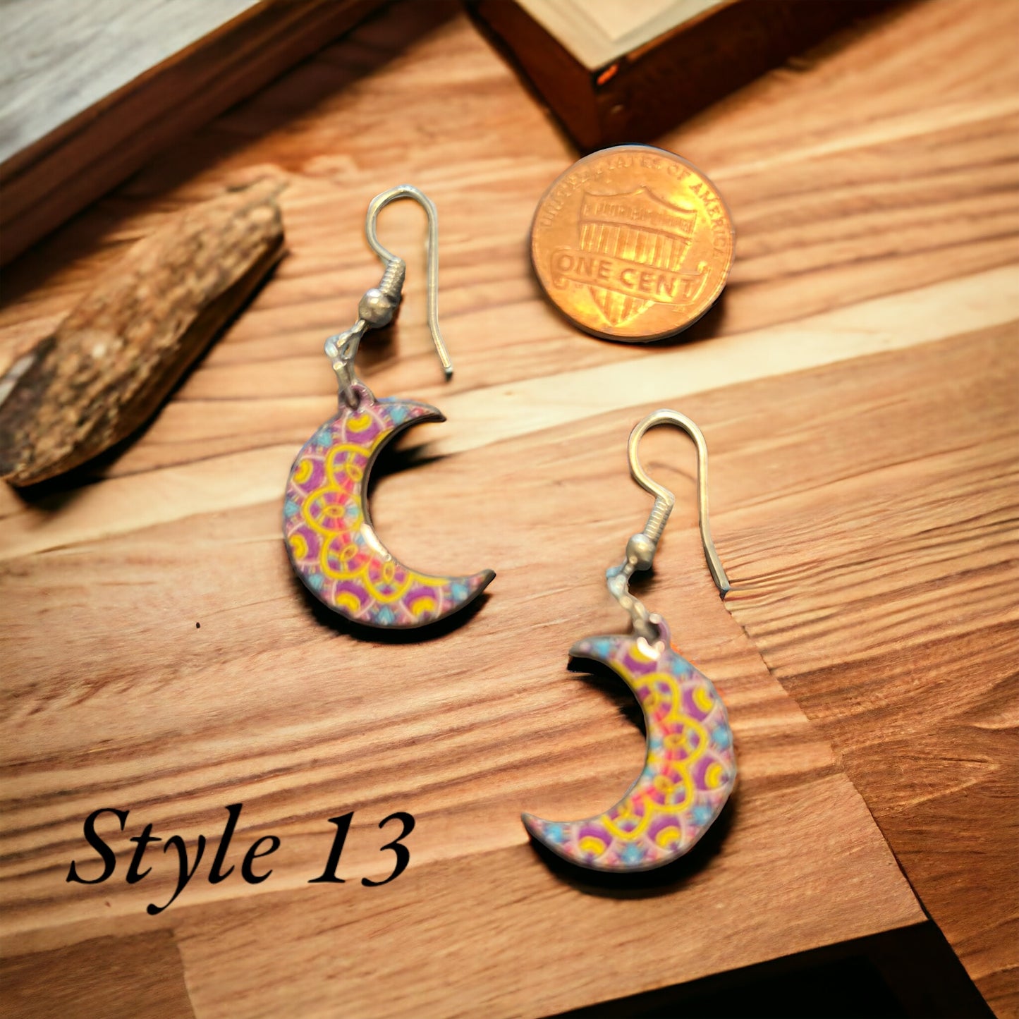 Aretes de Madera, wood earrings